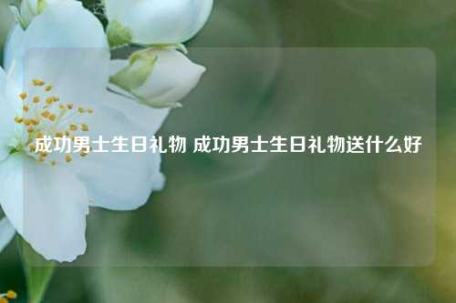 成功男士生日礼物 成功男士生日礼物送什么好