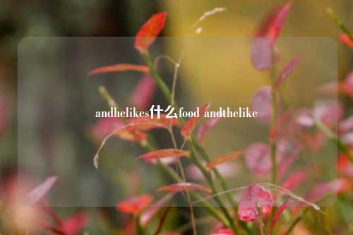 andhelikes什么food andthelike